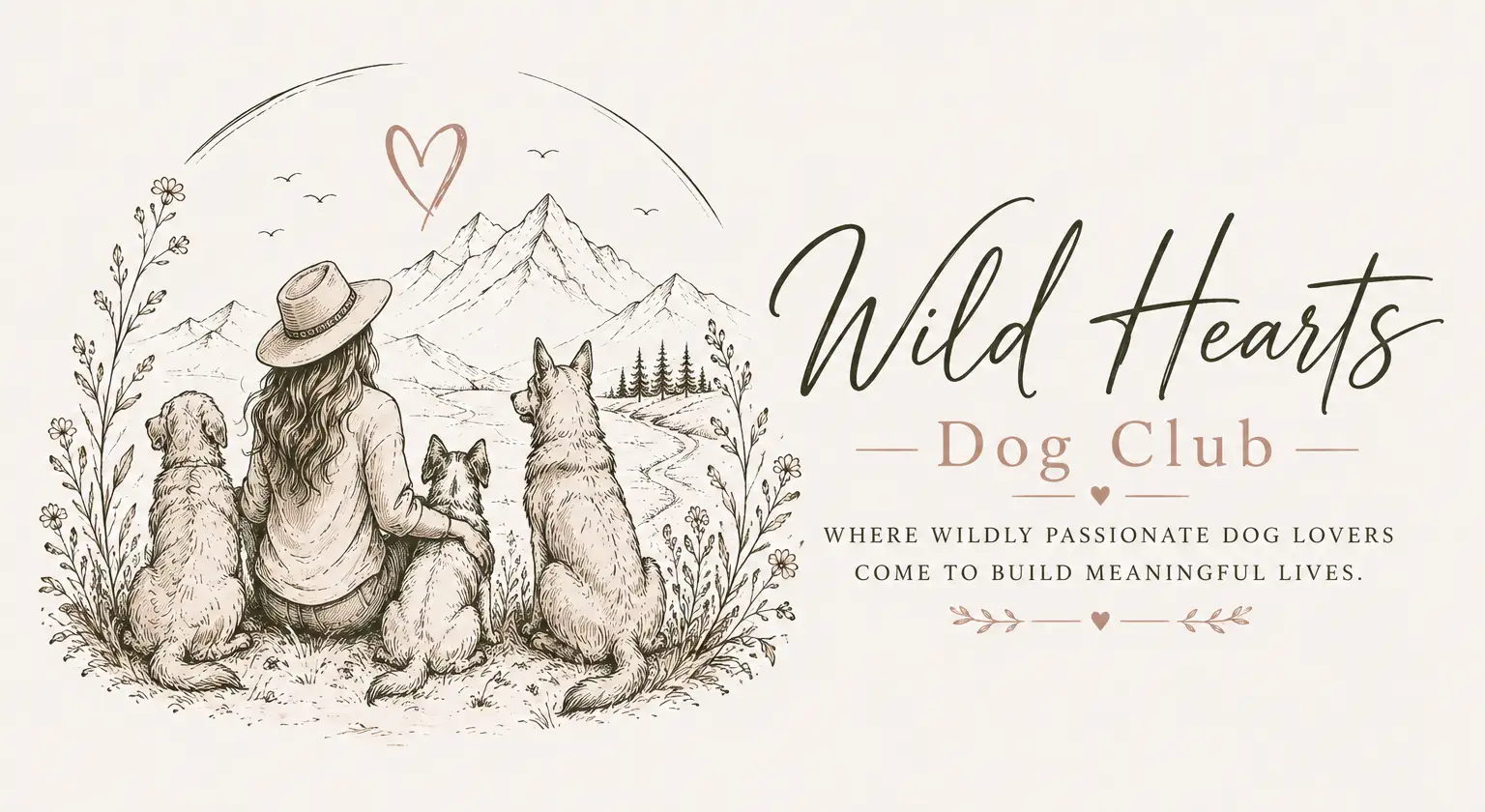 Wild Hearts Dog Club — where wildly passionate dog lovers come to build meaningful lives